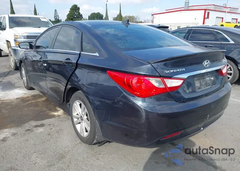 2013 Hyundai Sonata Gls из США, поврежденный, VIN 5NPEB4AC2DH666981